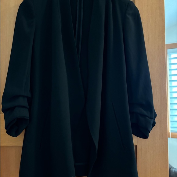Aritzia Babaton black long blazer - Picture 7 of 8